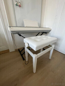 Digitální piano Roland FP-30X WH + sustain, stojan a židle