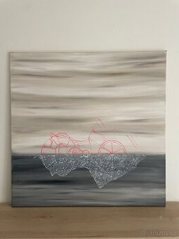 Obraz Potopený robot (100 x 100)