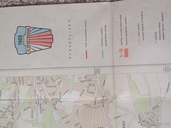 Staré mapy Praha - 1