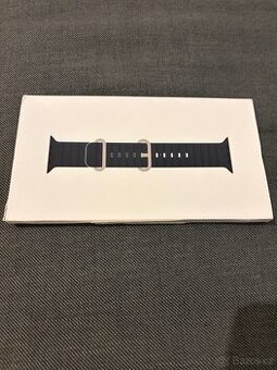 Oceánský řemínek pro Apple Watch Ultra černý - 1