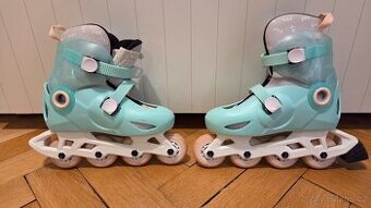 Dětské kolečkové brusle Decathlon
