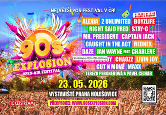 90's EXPLOSION OPEN-AIR FESTIVAL PRAHA
