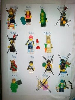 PRODÁM ORIGINAL LEGO FIGURKY SBĚRATELSKÉ 20.SERIE