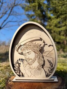 Dekorace Kristus v modlitbě