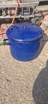 Smaltovaný zavařovací hrnce