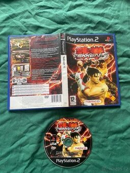PS2 Tekken 5 CZ obal