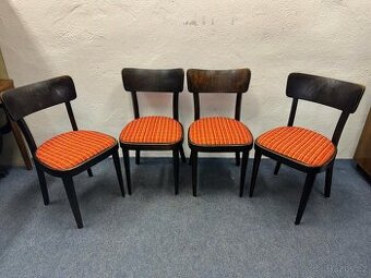 Retro jídelní židle 4 ks