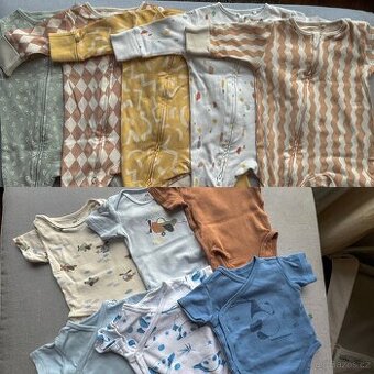 Overaly-pyžama.Dětská body. Velikost 56. Bavlna.