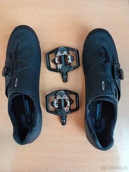 Tretry Shimano SH - XC 300 MG + PEDÁLY PD - ME 700