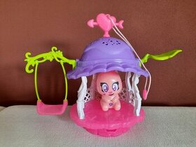 Alltoys Domeček svítící růžový + motýlek Lumiluvs