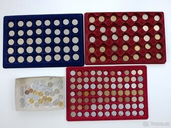 Konvolut Československých starých minci + PLATA