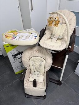 Jídelní rostoucí židlička 2v1 Hauck Sit'n Relax Zoo