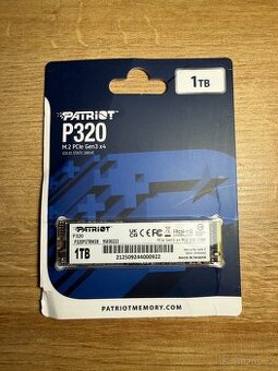 Patriot Viper P320 1TB | NVMe M.2 SSD | Nový | Záruka
