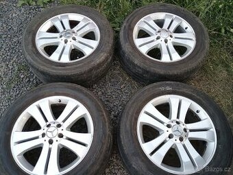 Lité disky,ALU kola 19 Mercedes orig.Pneu kO zachovalé.....
