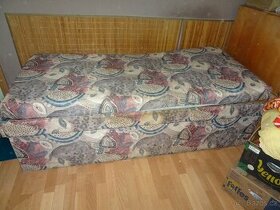 Polohovací postel s úložným prostorem vyvýšená postel - 1