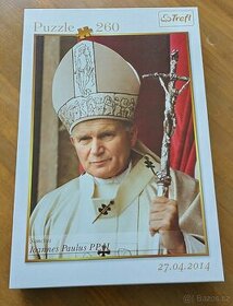 Puzzle papež Jan Pavel II. - Trefl 260 dílků - 1