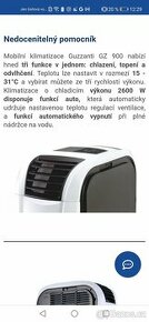 Klimatizace-odvlhcovac a přímotop guzzanti gz900