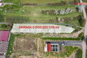 Prodej zahrady, 1236 m², Čistá - 1
