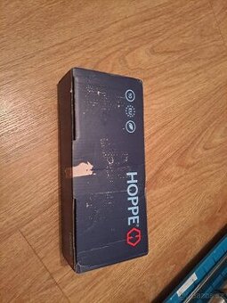 Hoppe Koule/klika London úzký štítek F1 stříbrná /8 mm, PZ92