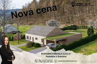 Prodej stavební parcely, 2212 m², Sobotín - část Rudoltice