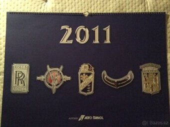 Nástěnný Sběratelský kalendář od Zapadlíka rok2011