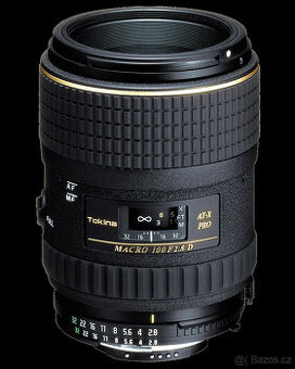 MACRO objektiv  Tokina AT-X PRO 100 mm f/2,8 D AF pro Nikon