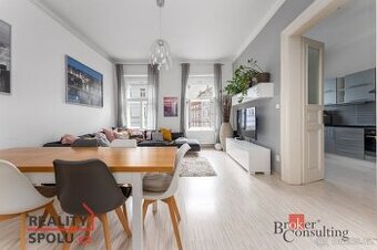 Podnájem, byty/2+kk, 49 m2, Jugoslávská 2/5, Vinohrady, 1200