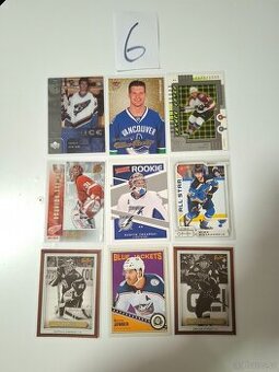 Balíček č.6 sběratelských hokejových karet NHL