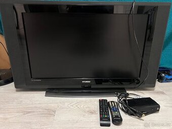 Televize Hyundai HLH-32835 81cm a settopbox Thomson THT712