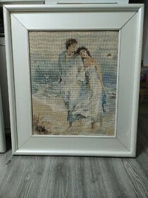 Obraz ruční výšivka 83/73 cm - 1