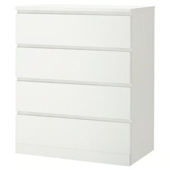 Komoda bílá, Malm, zn. IKEA