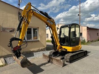 Pasový bagr JCB 8065 RTS,6580kg,naklápěcí svahová lžíce