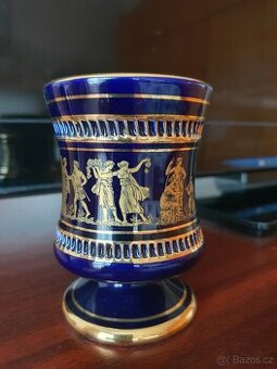 24K Gold Greek cup
