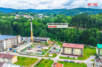 Prodej výrobního a skladovacího objektu 3463m², Velké Hamry
