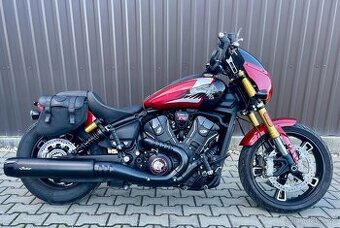 Indian Scout 101 Sunset Red Metallic with Graphics
