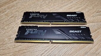 ❰ RAM DDR4 | Kingston Fury Beast 16GB, 3200MHZ, více párů ❱