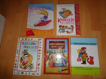 Různé dětské knihy