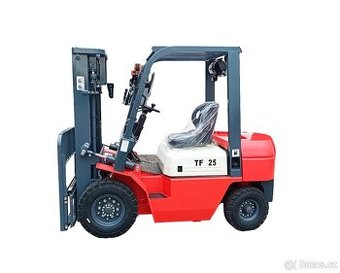 Vysokozdvižný vozík 2.5T, 3.0m zdvih, BENZIN / LPG