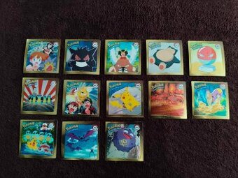 Pokémon Artbox série 1 - zlaté samolepky(R01-R18)