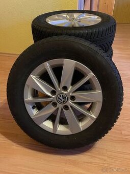 Zimní originální ALU kola VW Golf 7 15" 6Jx15H2 ET43