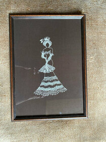 Paličkovaná krajka