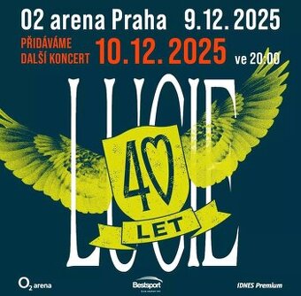 Lucie O2 aréna, 9.12.