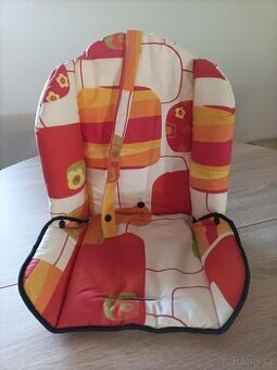 vložka, polstr, potah do dětské jídelní židličky