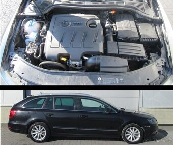 Superb 1.6d 105ps 133tKm Kuže Pan Nav AL 2Klim DPH 2PDC 6/15 - 1