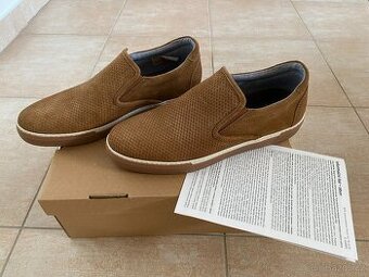 Nové pánské kožené slip-on boty Baťa - č. 43