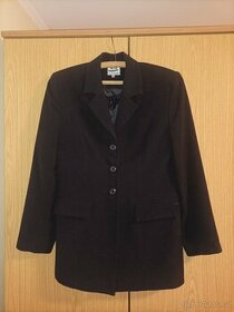 dámské černé sako vel.M rovný střih