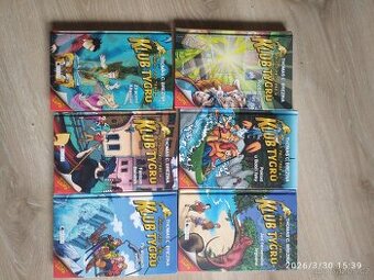 set knih Klub Tygrů 6 dílů