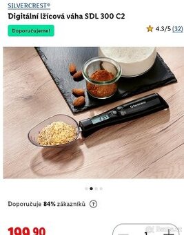 Digitální lžícová váha