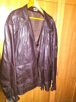 Pánská kožená bunda XXL - nová nenošená