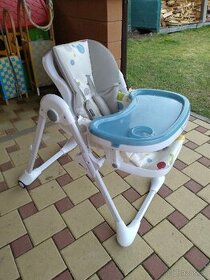 Dětská jídelní židlička KINDERKRAFT YUMMY vícebarevná - 1